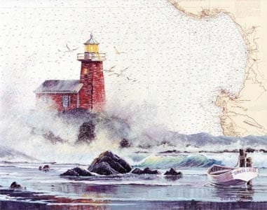 Santa Cruz Lighthouse, Monterey Bay, CA