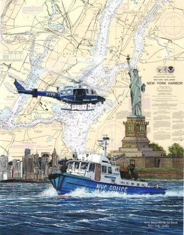 NYPD Harbor and Air Sea Rescue