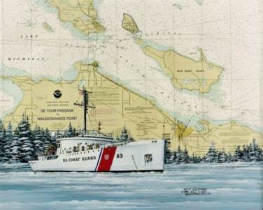 USCGC MACKINAW, Great Lakes (white hull)
