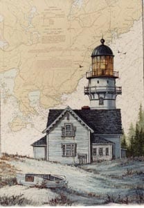 Cape Elizabeth Lighthouse, Maine