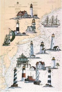 East Coast Lighthouses (12 lights)