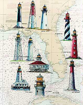 Florida Lighthouses (11 lights)