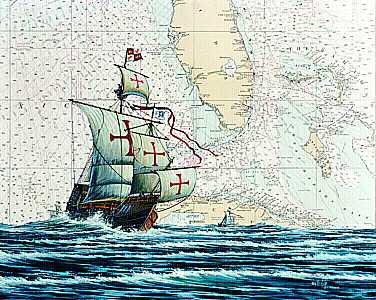 Columbus Three Ships (NINA, PINTA, SANTA MARIA)