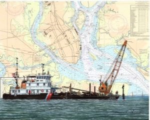 Chart Art Quote USCGC Anvil