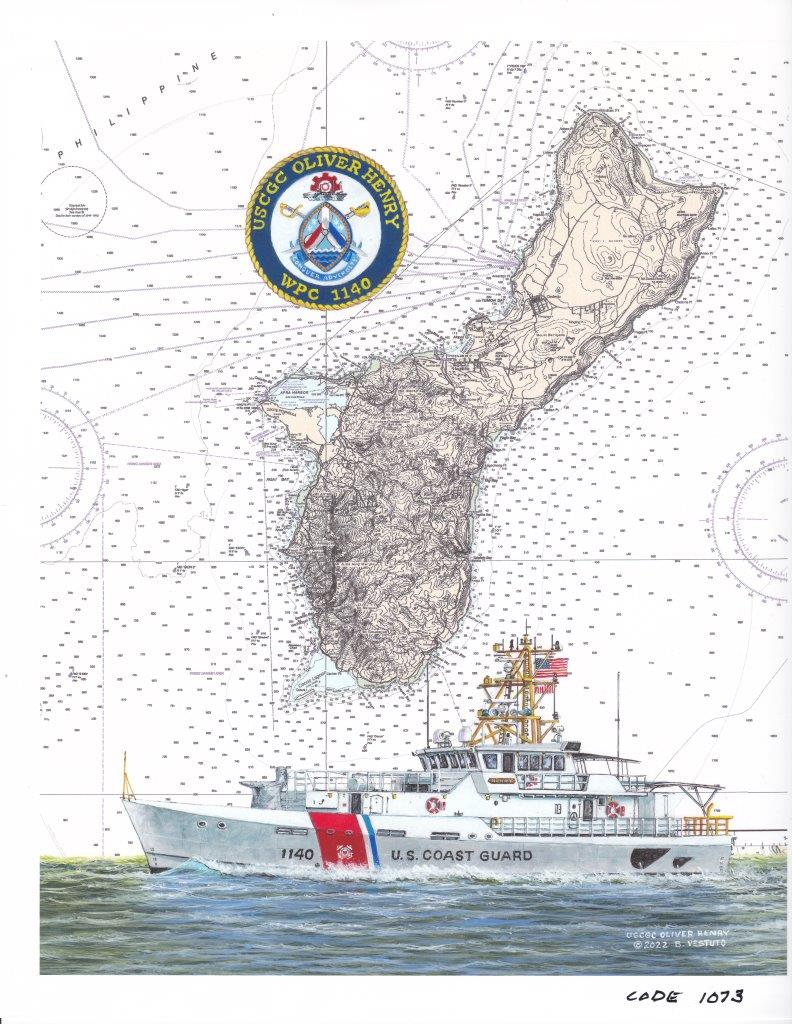 USCGC OLIVER HENRY (WPC-1140) without landscape