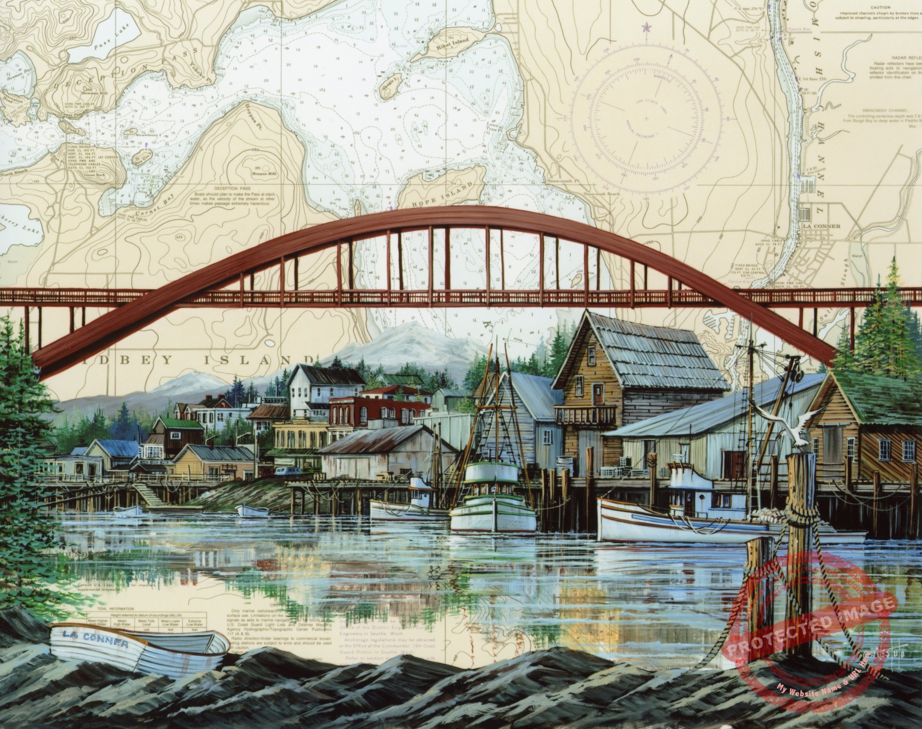 Rainbow Bridge La Conner WA